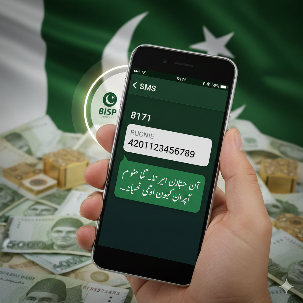 BISP 8171 Check by SMS 2026 